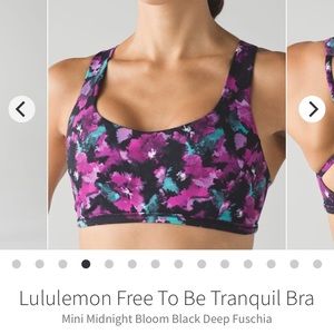 Lululemon Free To Be Tranquil Bra - Sz 10